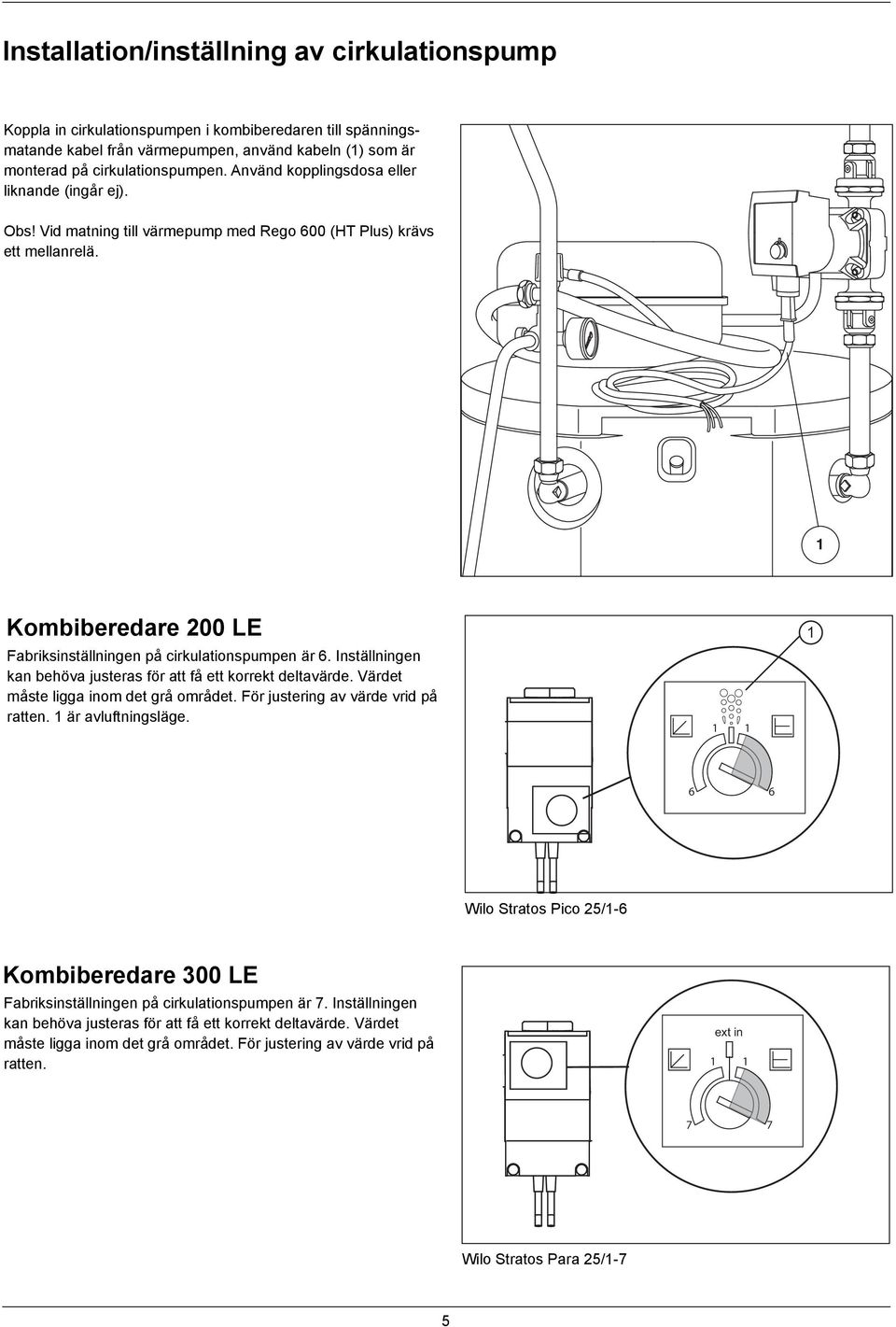 Inställningen kan behöva justeras för att få ett korrekt deltavärde. Värdet måste ligga inom det grå området. För justering av värde vrid på ratten. är avluftningsläge.