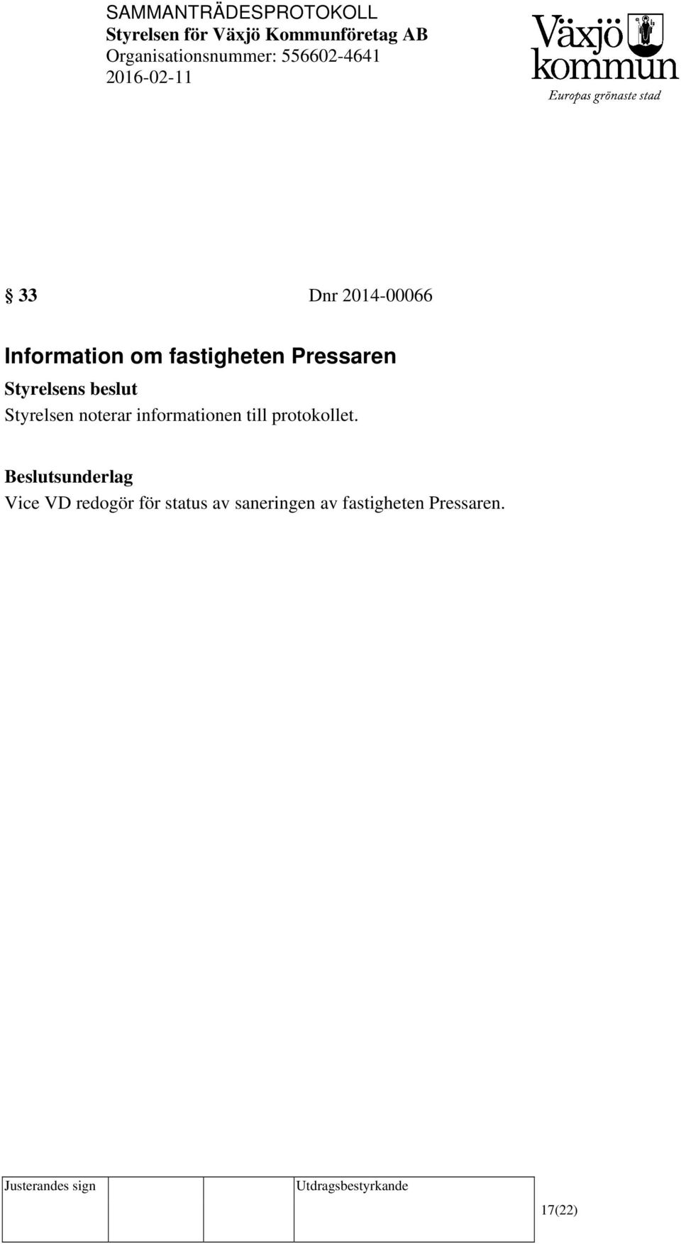 protokollet.