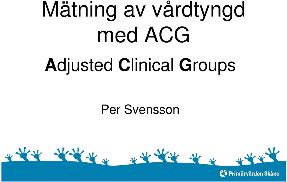 ACG Adjusted