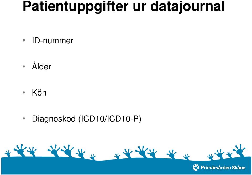 ID-nummer Ålder Kön