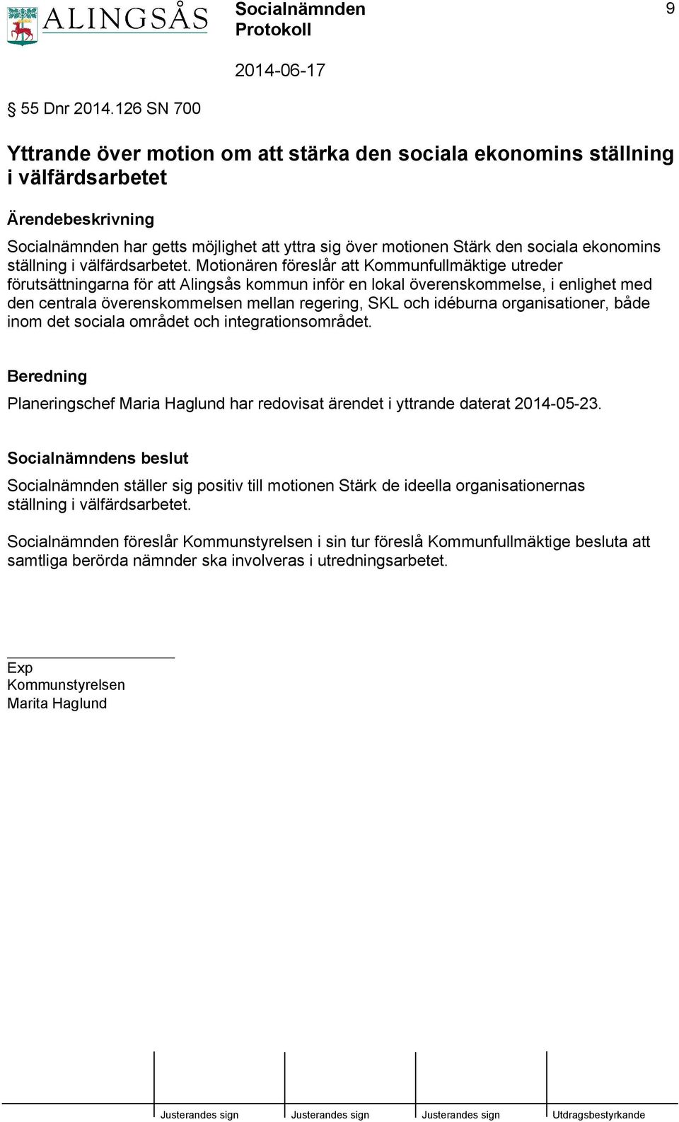 välfärdsarbetet.