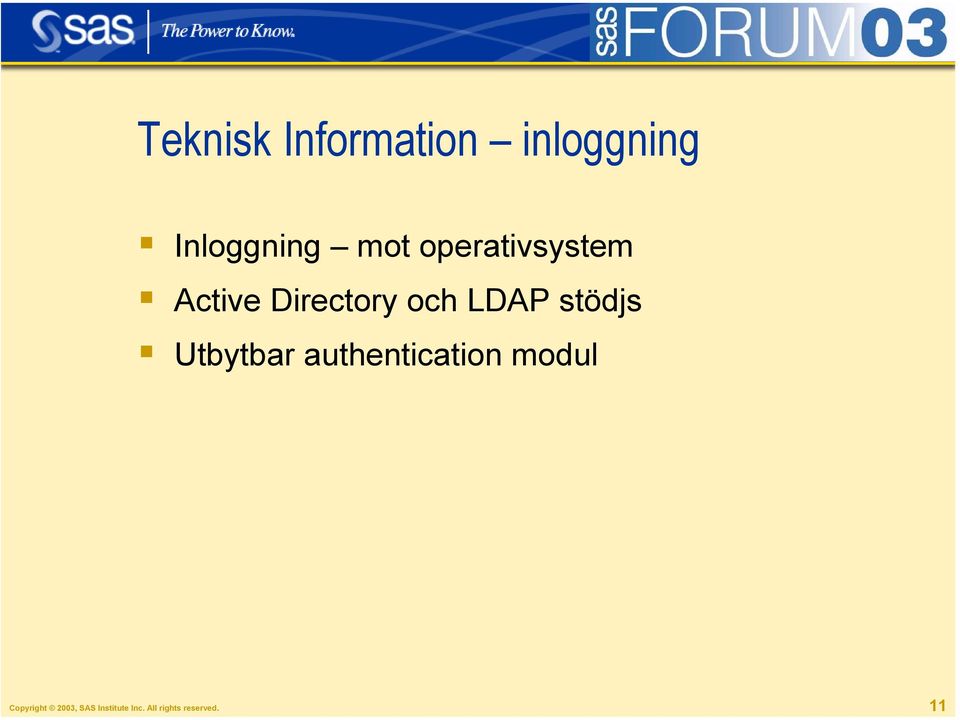 stödjs Utbytbar authentication modul