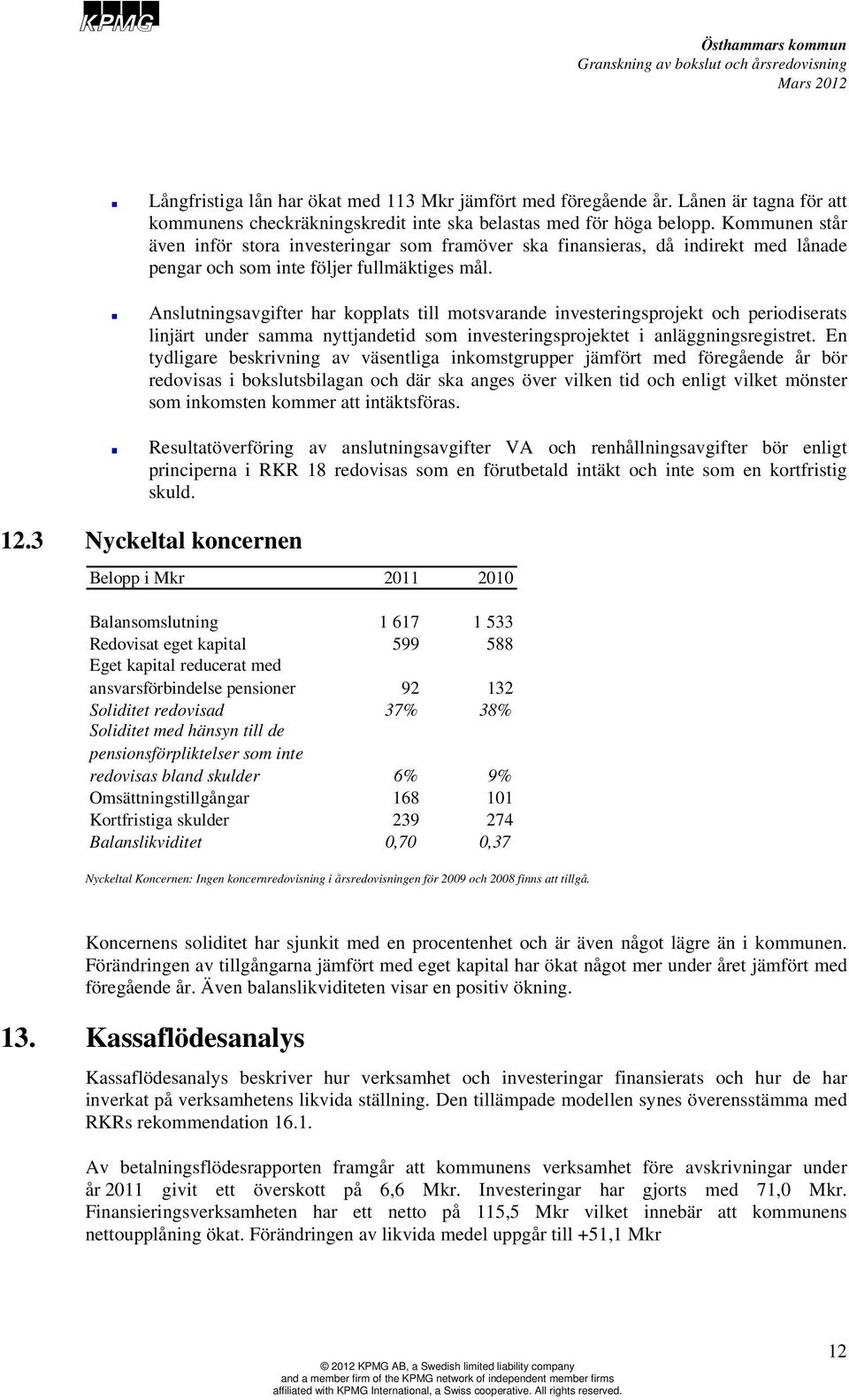 Anslutningsavgifter har kopplats till motsvarande investeringsprojekt och periodiserats linjärt under samma nyttjandetid som investeringsprojektet i anläggningsregistret.