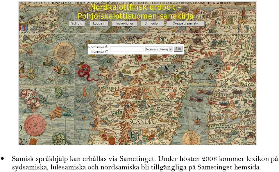 Under hösten 2008 kommer lexikon på