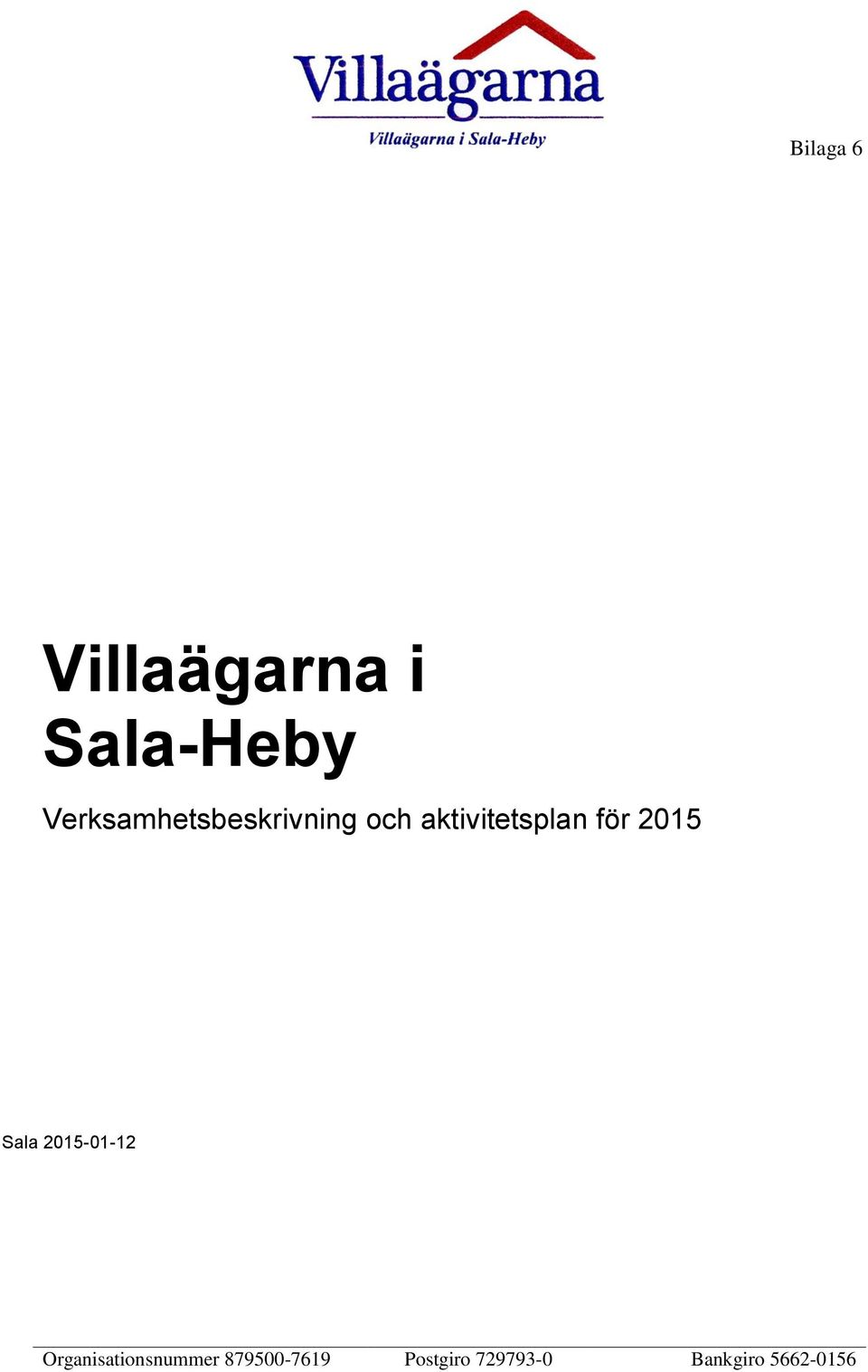 Verksamhetsbeskrivning