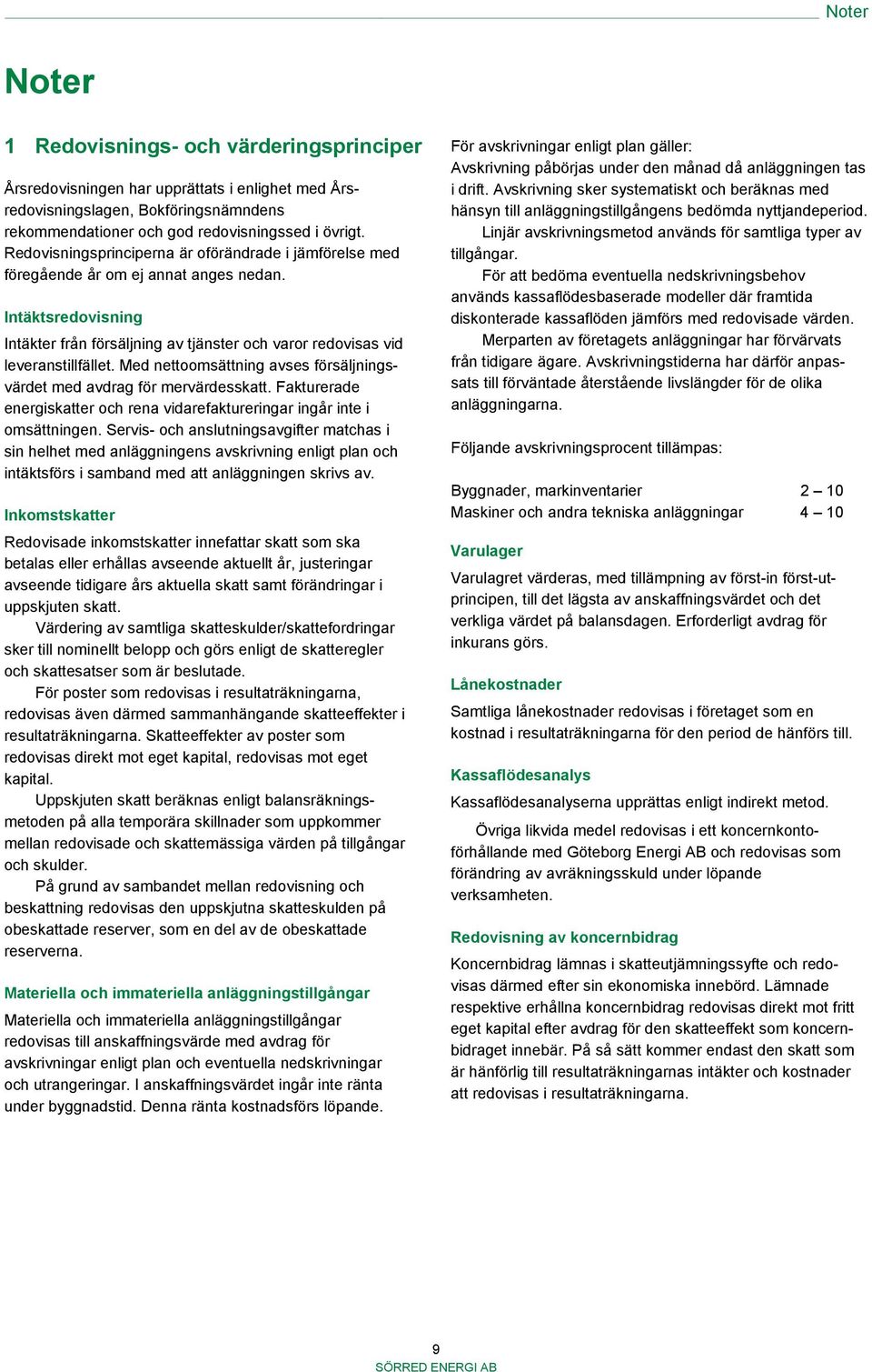 Med nettoomsättning avses försäljningsvärdet med avdrag för mervärdesskatt. Fakturerade energiskatter och rena vidarefaktureringar ingår inte i omsättningen.