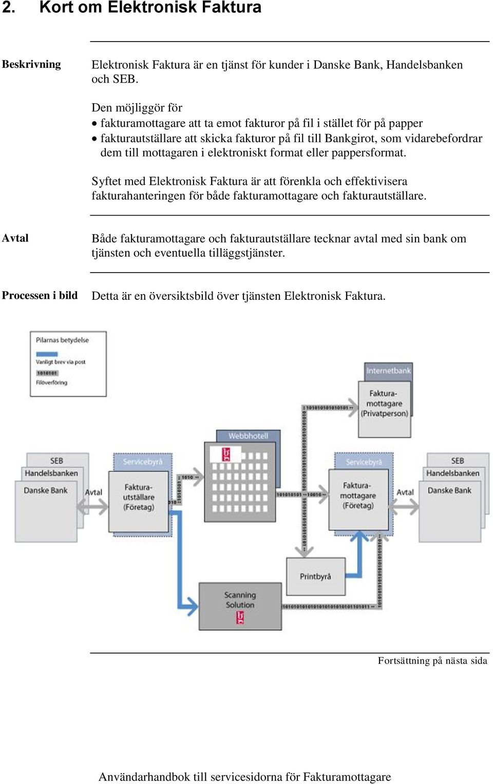 mottagaren i elektroniskt format eller pappersformat.