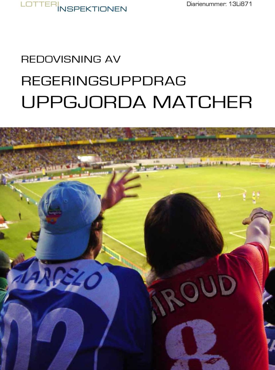 REDOVISNING AV