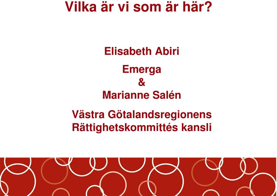 Marianne Salén Västra