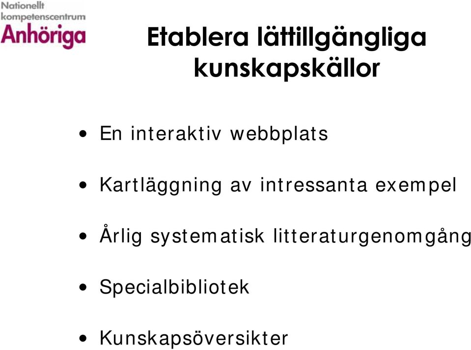 intressanta exempel Årlig systematisk