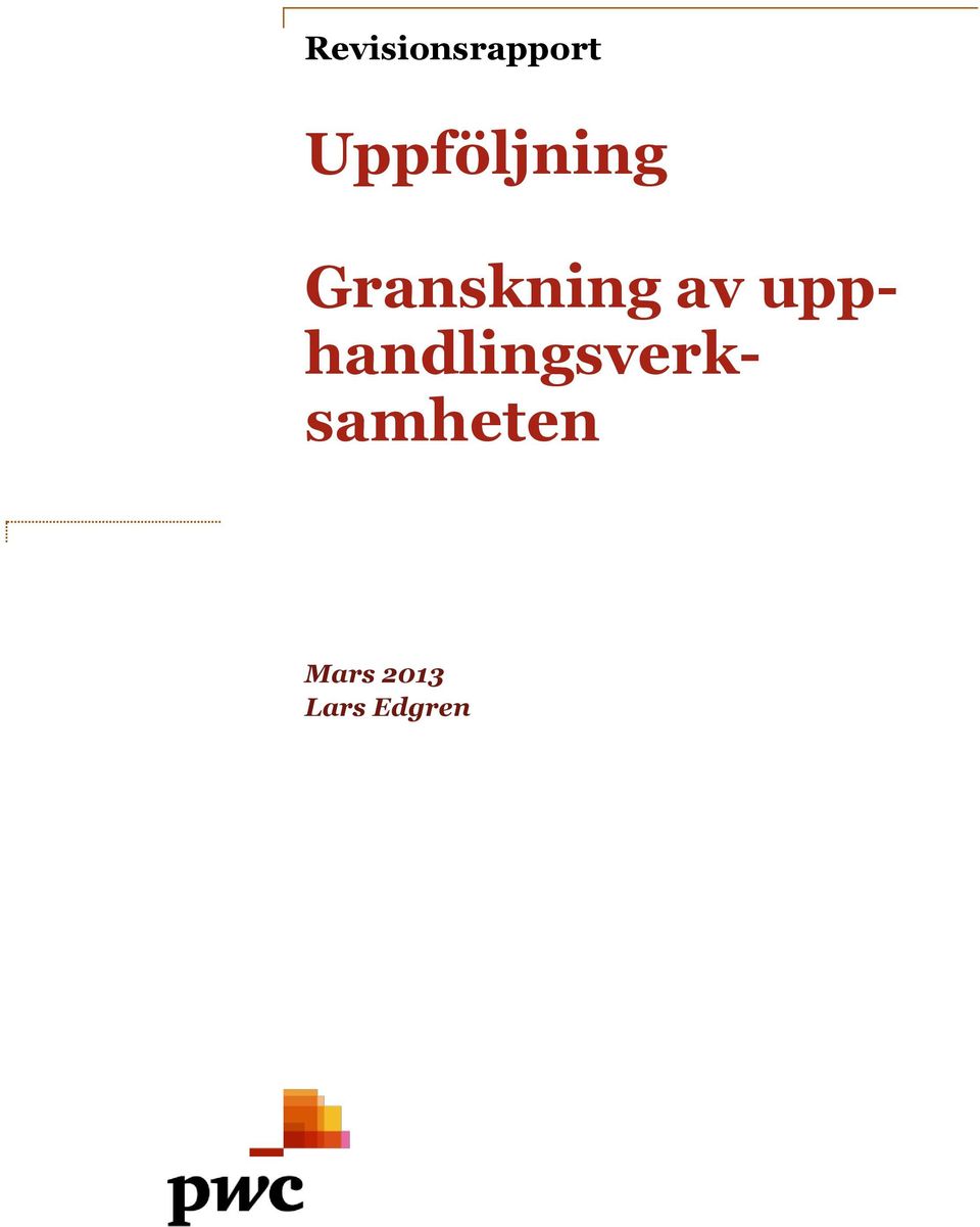 Granskning av