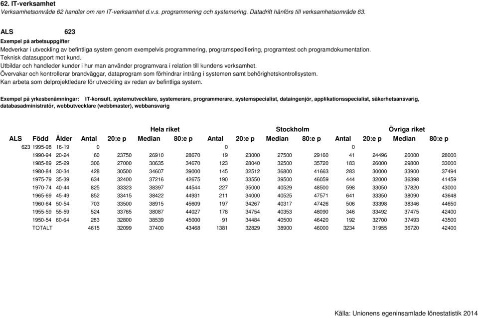 Övervakar och kontrollerar brandväggar, dataprogram som förhindrar intrång i systemen samt behörighetskontrollsystem. Kan arbeta som delprojektledare för utveckling av redan av befintliga system.