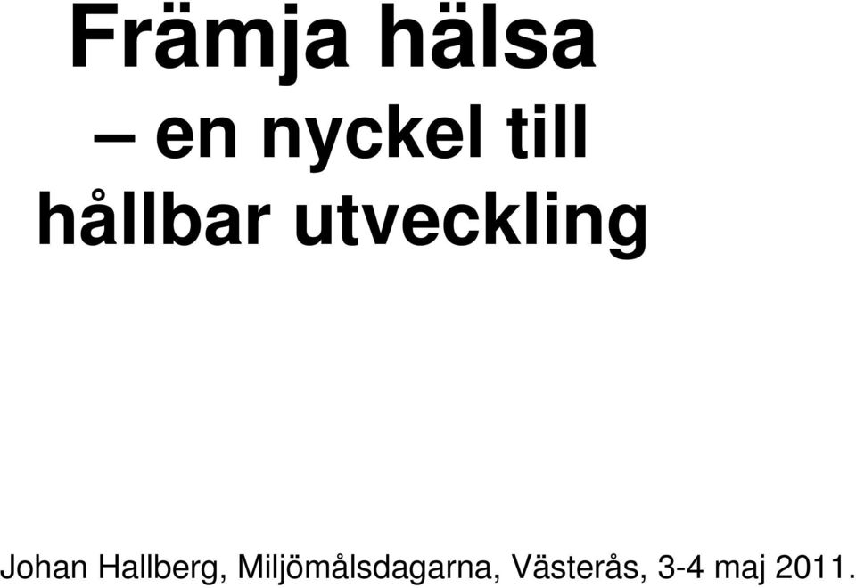 Johan Hallberg,