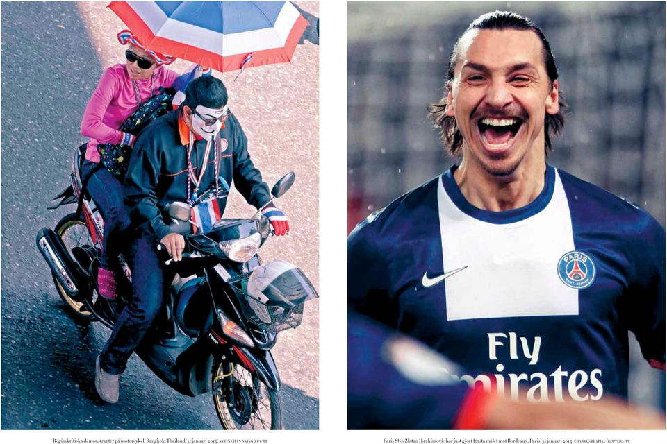 NYEIN CHAN NAING/EPA/TT Paris SG:s Zlatan Ibrahimovic