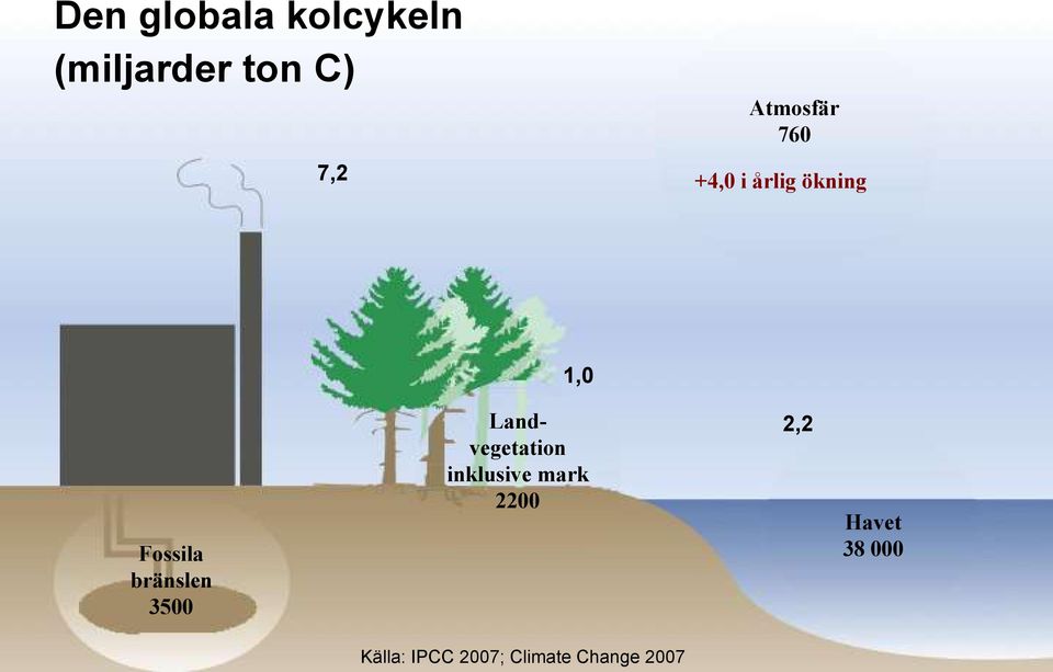 bränslen 3500 Landvegetation inklusive mark