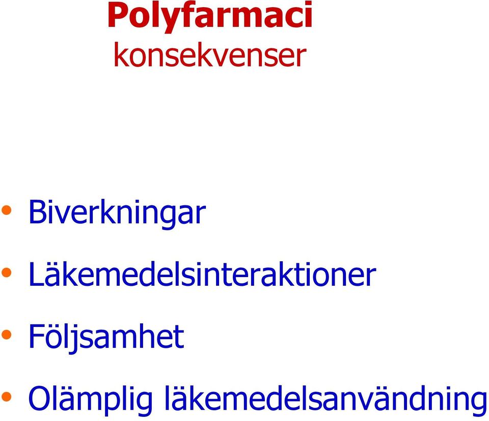 Läkemedelsinteraktioner