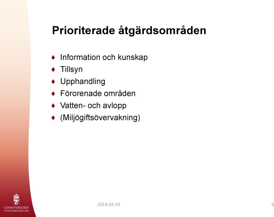 Upphandling Förorenade områden