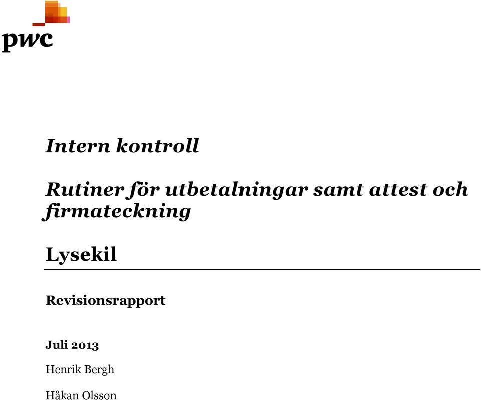 firmateckning Lysekil