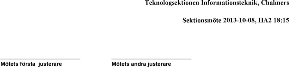 Sektionsmöte 2013-10-08, HA2