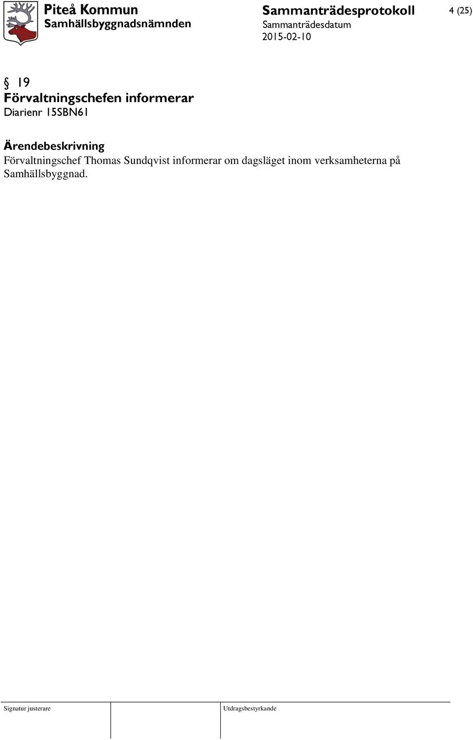 Förvaltningschef Thomas Sundqvist