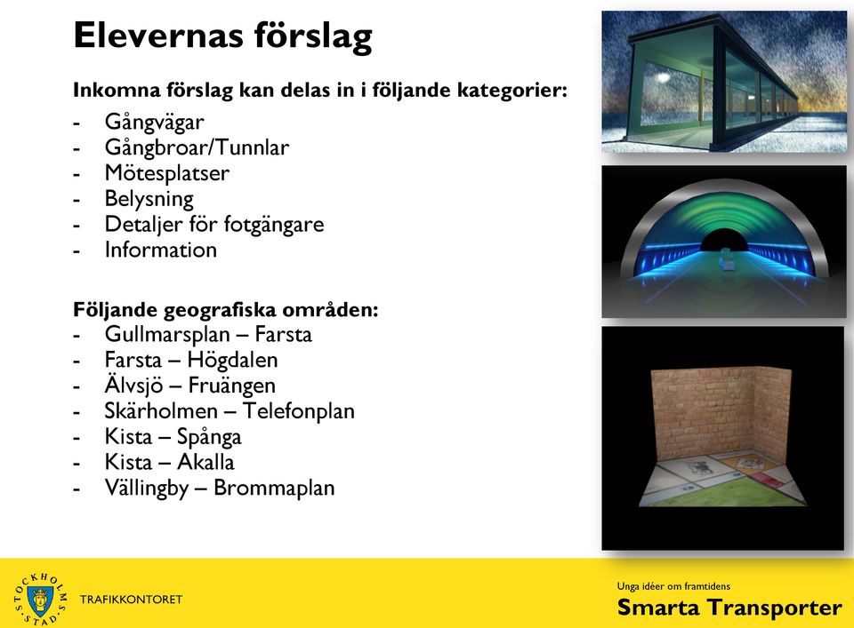 Information Följande geografiska områden: - Gullmarsplan Farsta - Farsta Högdalen -