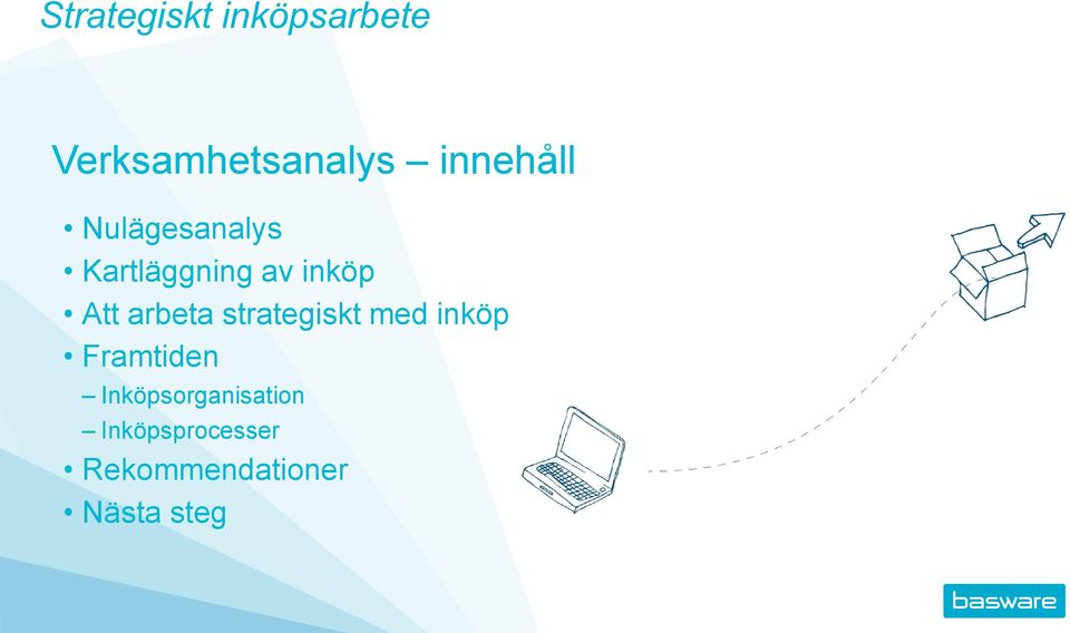 strategiskt med inköp Framtiden