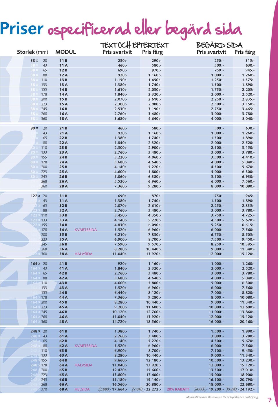 680:- 290:- 870:- 1.450:- 2.030:- 2.610:- 3.190:- BEGÄRD SIDA 250:- 500:- 750:- 1.000:- 1.250:- 1.500:- 1.750:- 2.000:- 2.250:- 2.500:- 2.750:- 3.000:- 4.000:- 315:- 630:- 945:- 1.260:- 1.575:- 1.