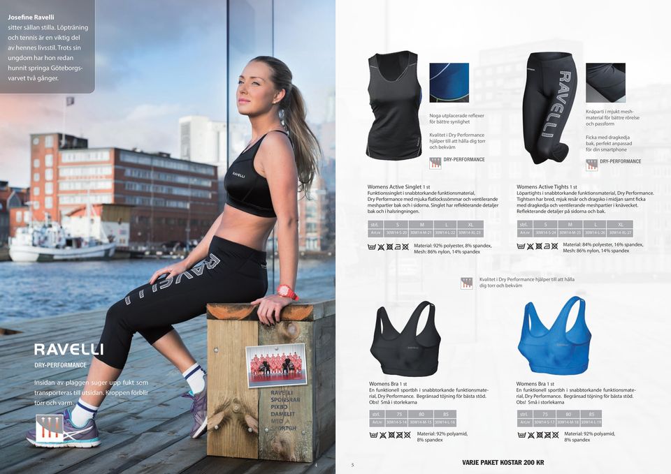 bak, perfekt anpassad för din smartphone Womens Active Singlet 1 st Funktionssinglet i snabbtorkande funktionsmaterial, Dry Performance med mjuka flatlockssömmar och ventilerande meshpartier bak och