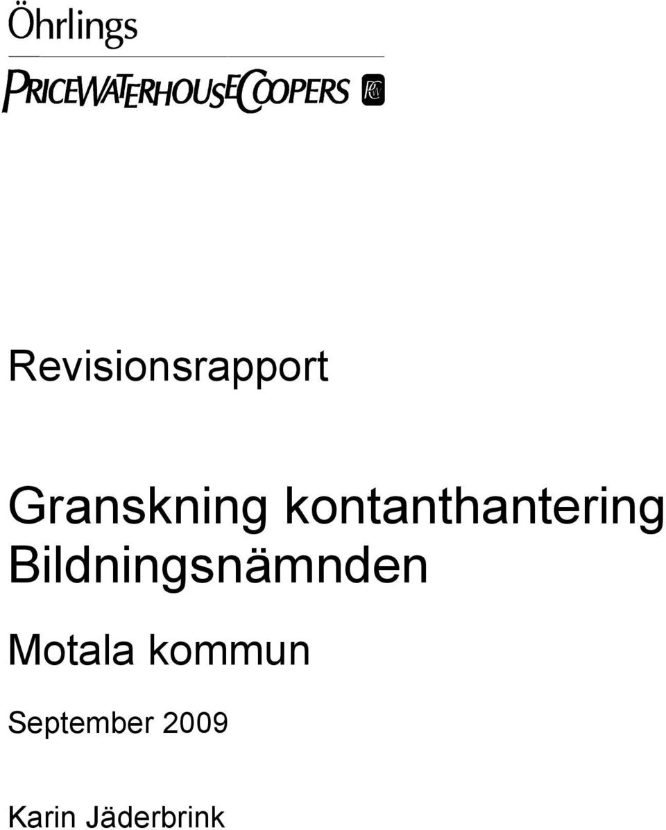 kontanthantering