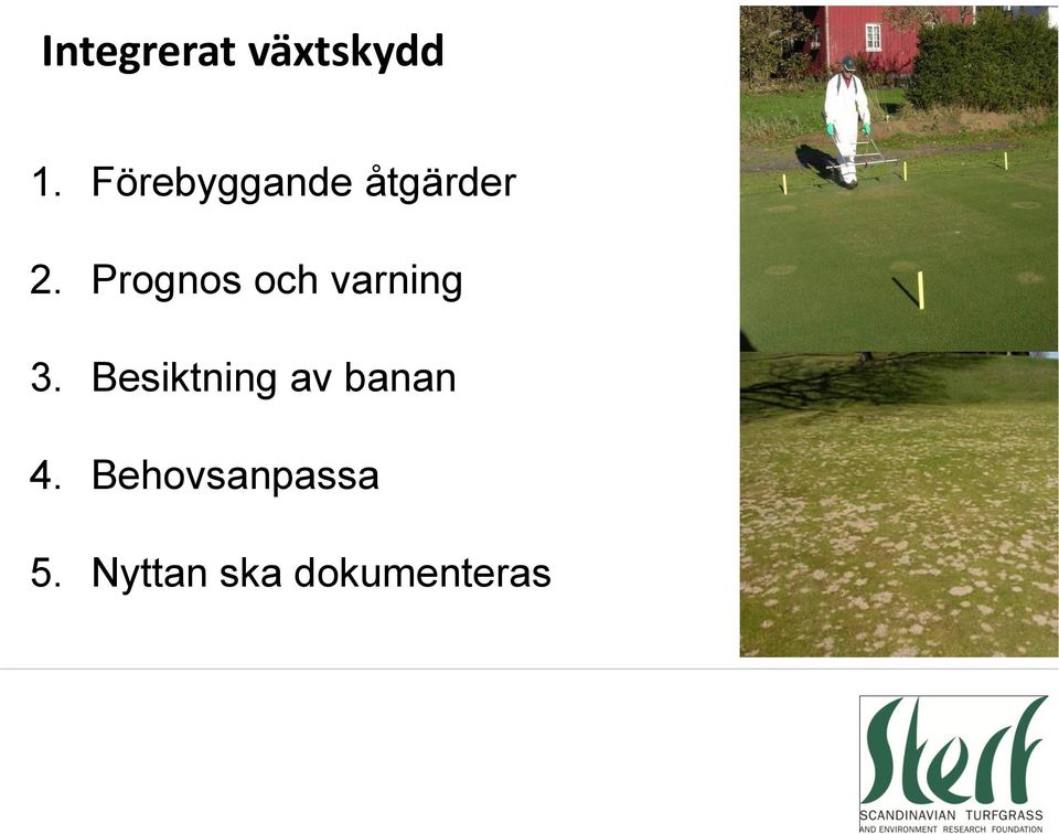 Prognos och varning 3.