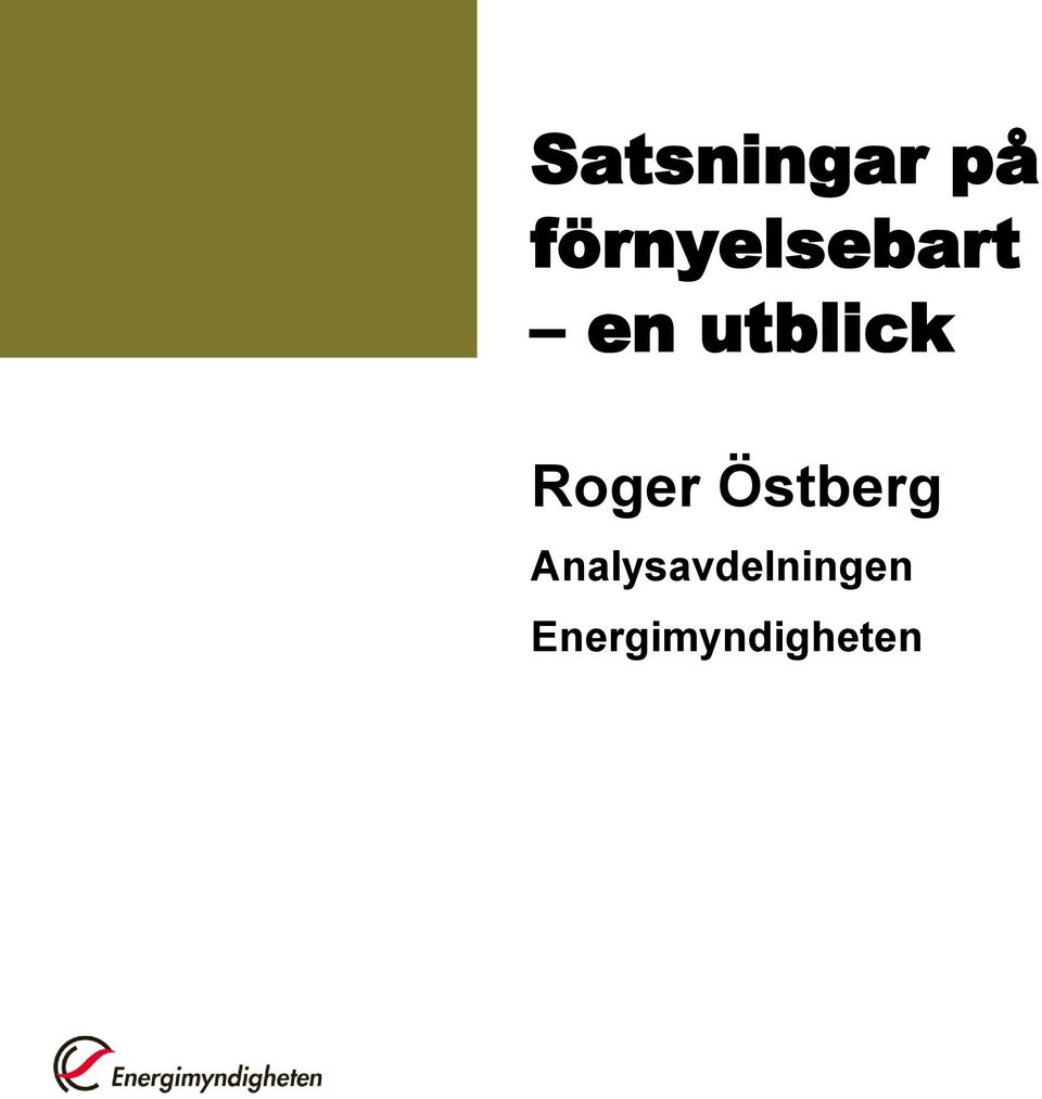 utblick Roger Östberg