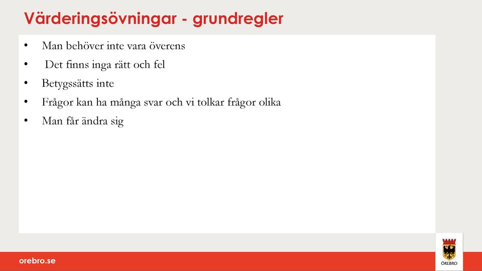 fel Betygssätts inte Frågor kan ha många