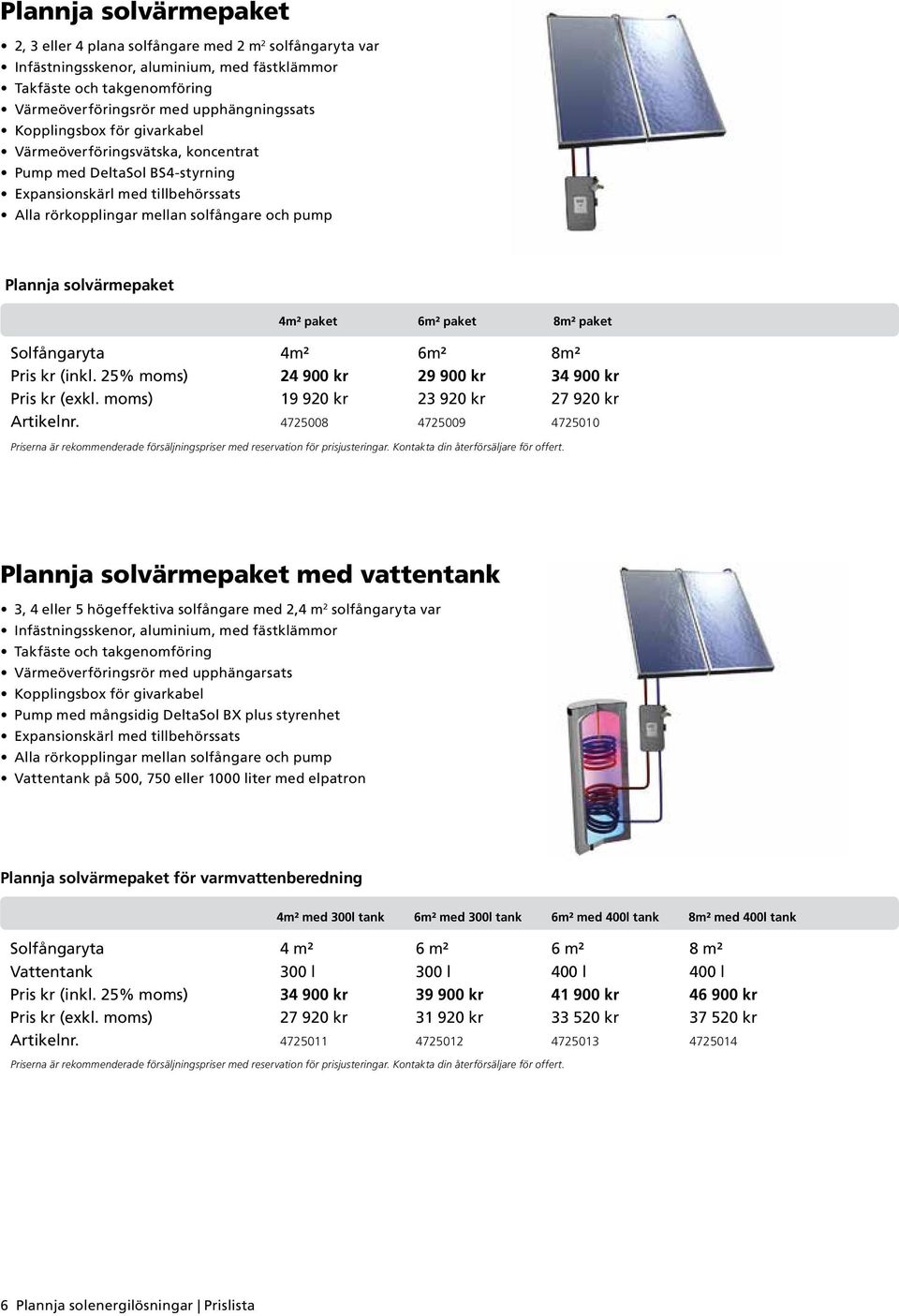 (inkl. 25% moms) 24 900 kr 29 900 kr 34 900 kr Pris kr (exkl. moms) 19 920 kr 23 920 kr 27 920 kr Artikelnr.