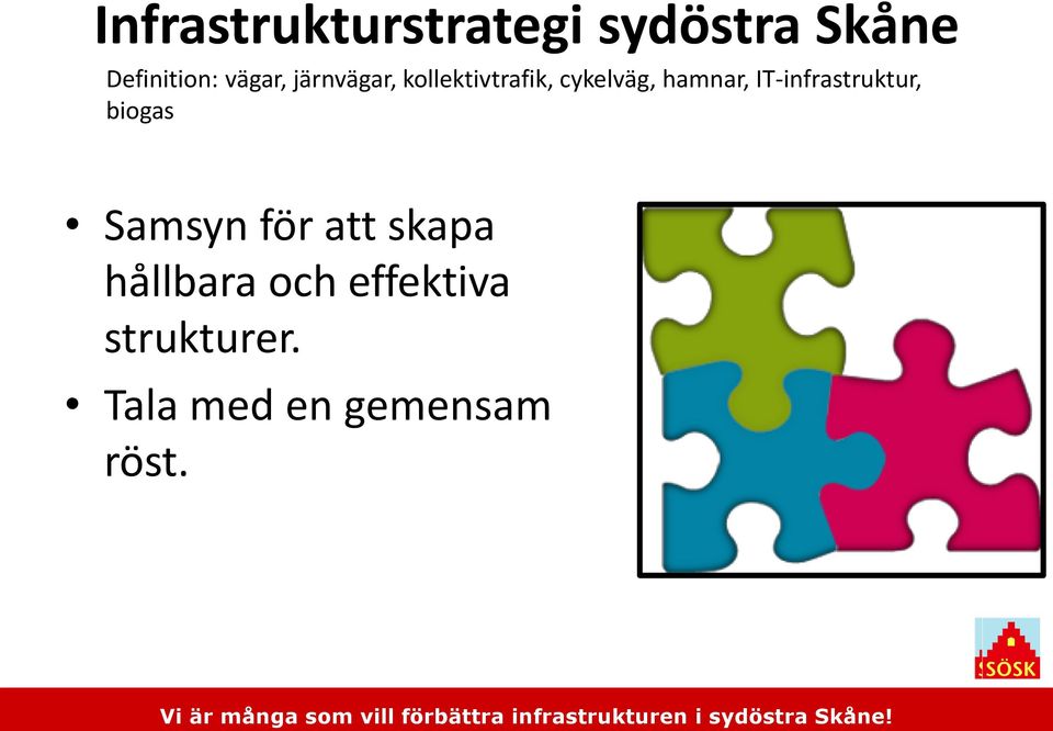 IT-infrastruktur, biogas Samsyn för att skapa