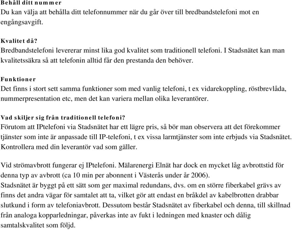 Att koppla in TV, telefon och dator i Bodikasnätverk - PDF Free 