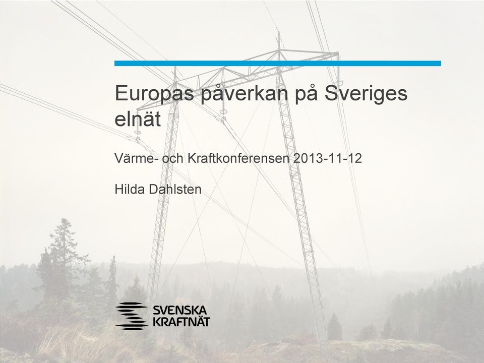 och Kraftkonferensen