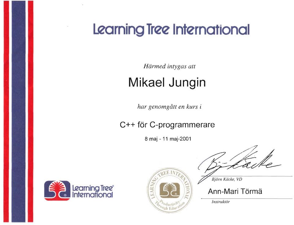 C-programmerare 8 maj-11 - maj-2001 IJzaming turning Tree"
