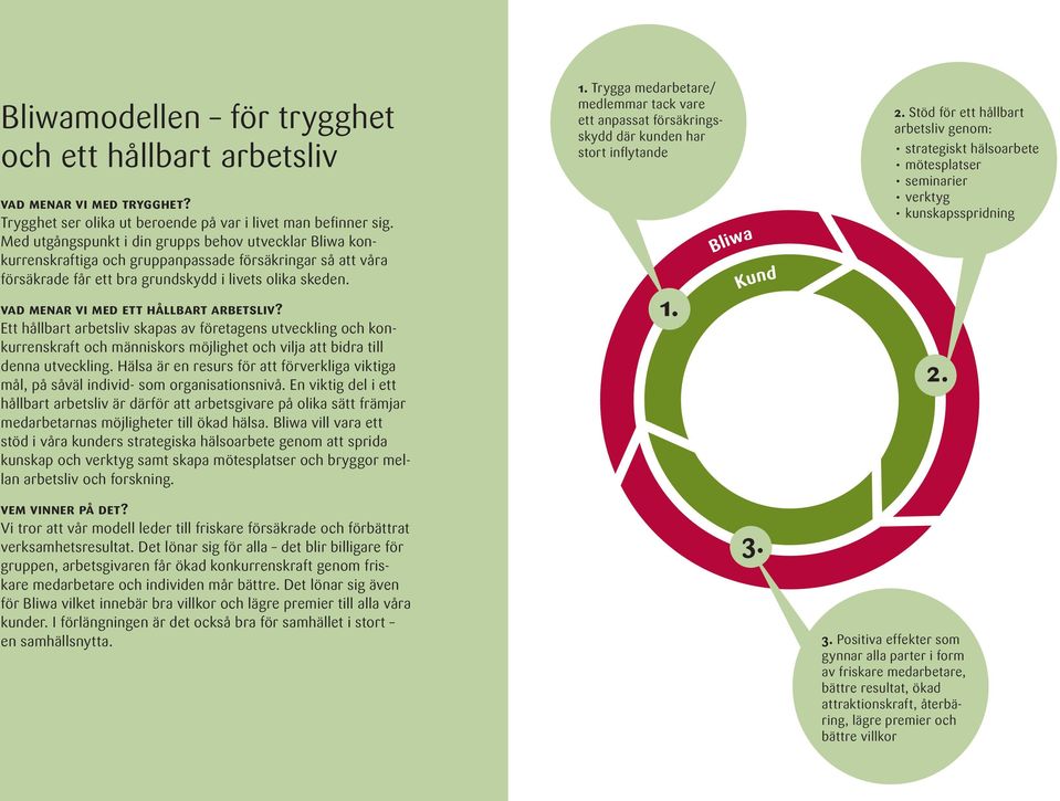 vad menar vi med ett hållbart arbetsliv? Ett hållbart arbetsliv skapas av företagens utveckling och konkurrenskraft och människors möjlighet och vilja att bidra till denna utveckling.