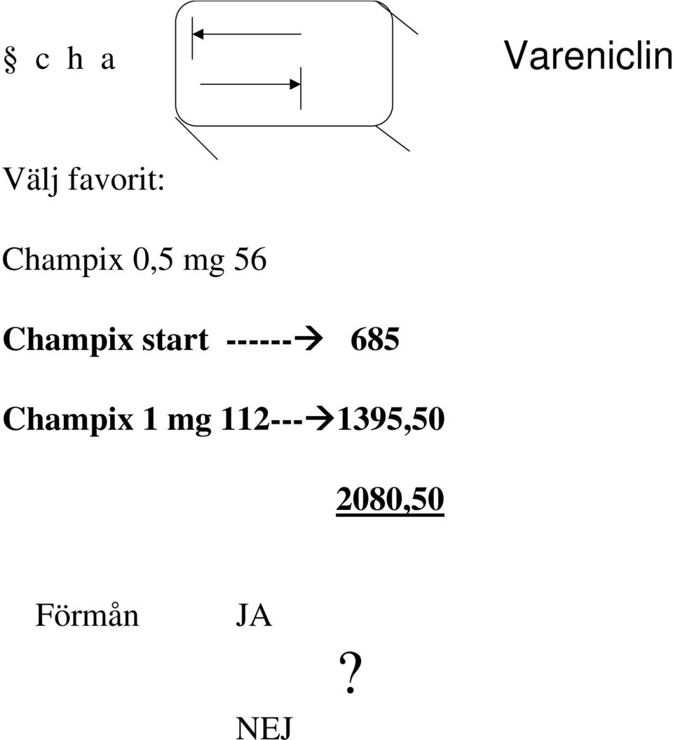 start ------ 685 Champix 1 mg