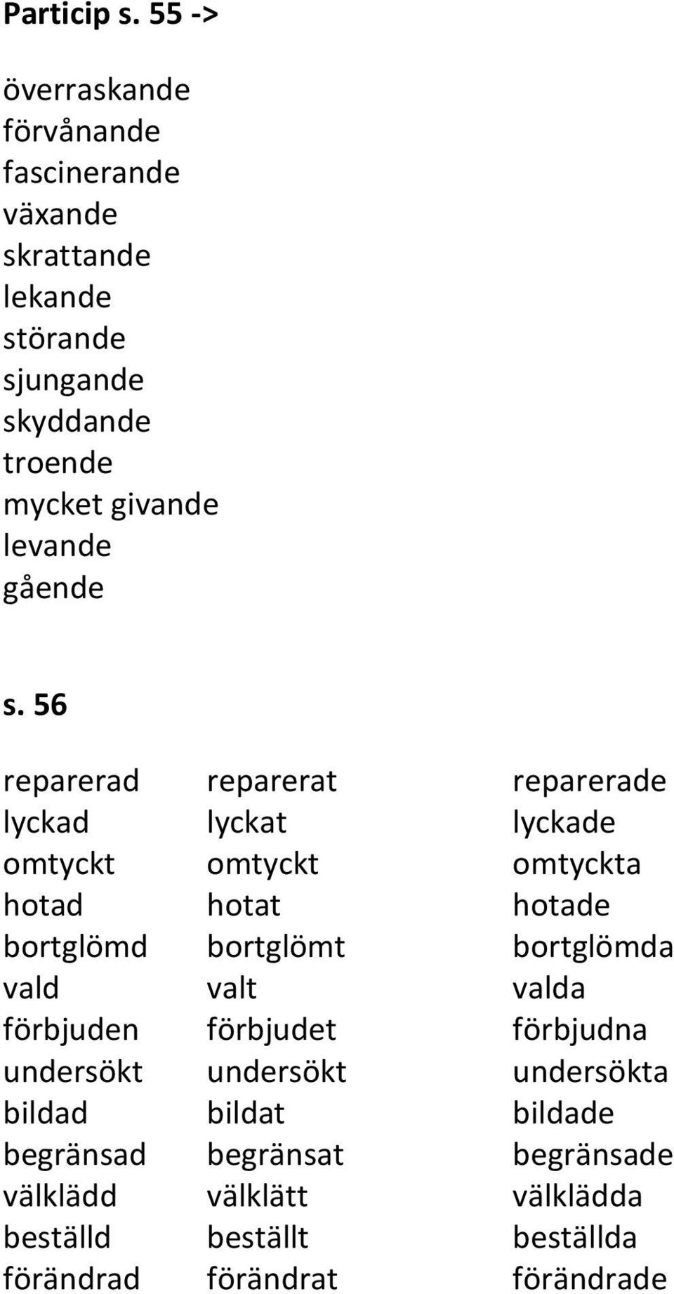 levande gående s.