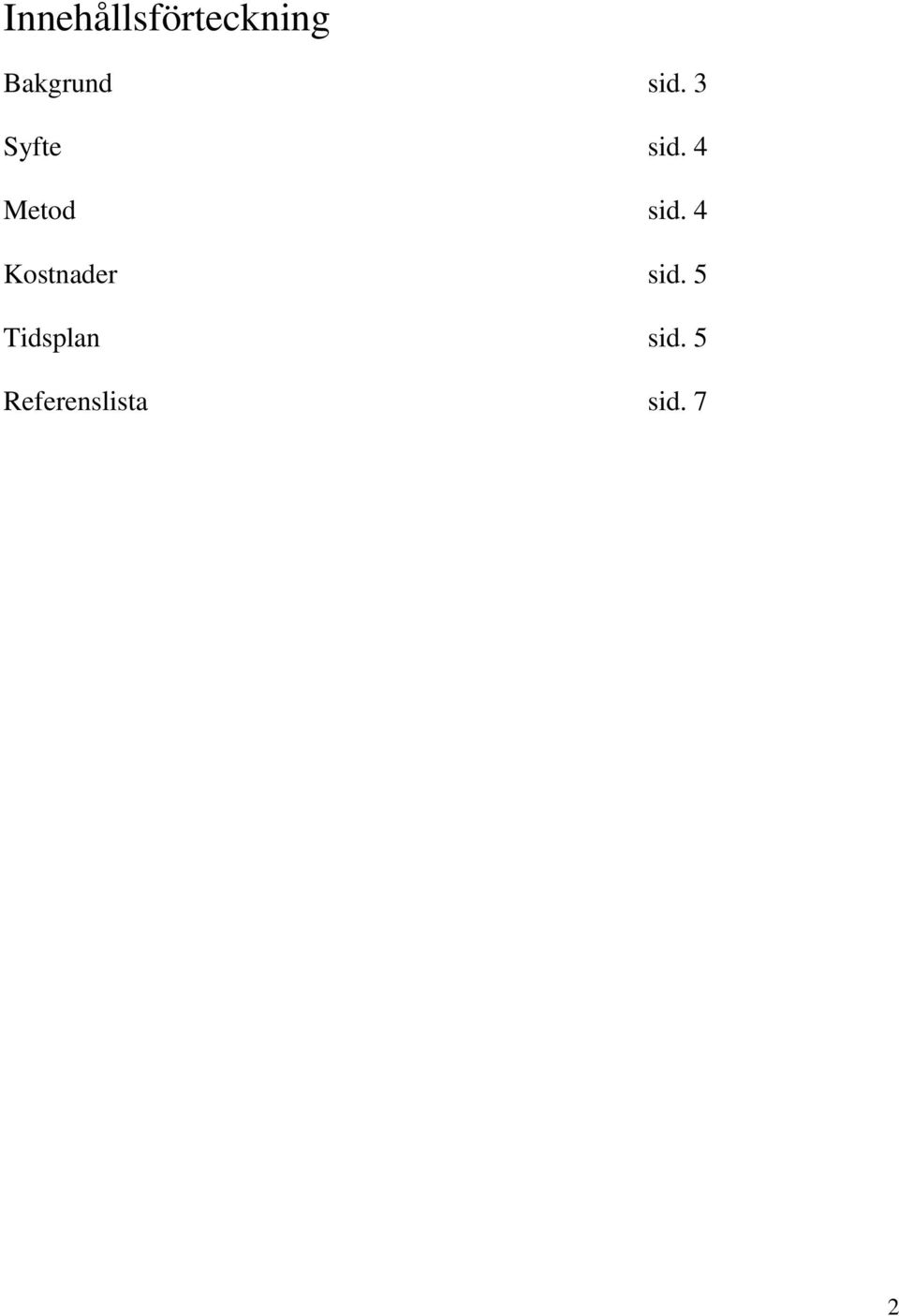 4 Kostnader sid.