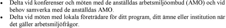anställdas AMO.