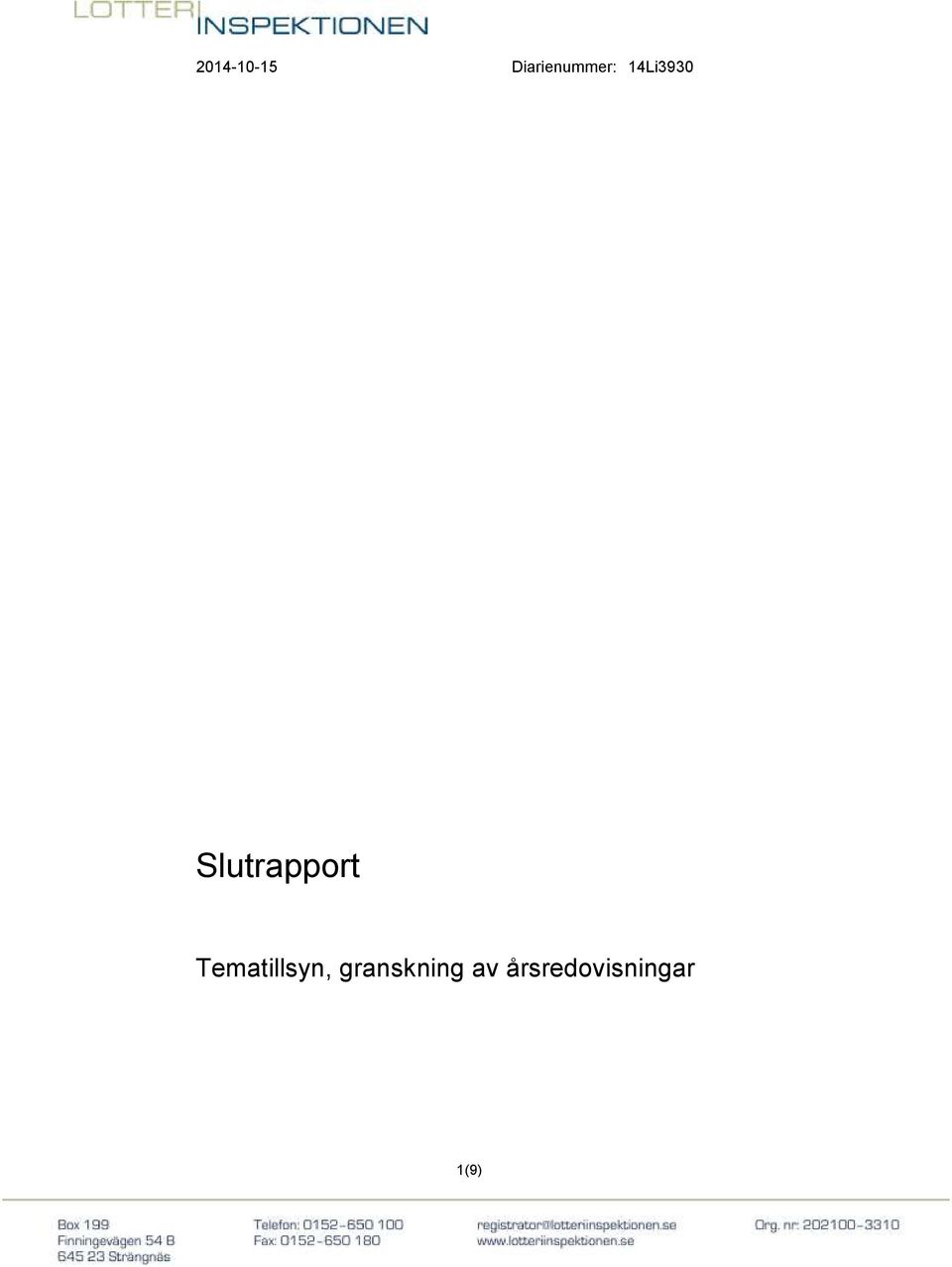 granskning av