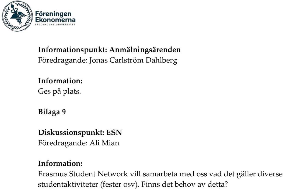 Network vill samarbeta med oss vad det gäller