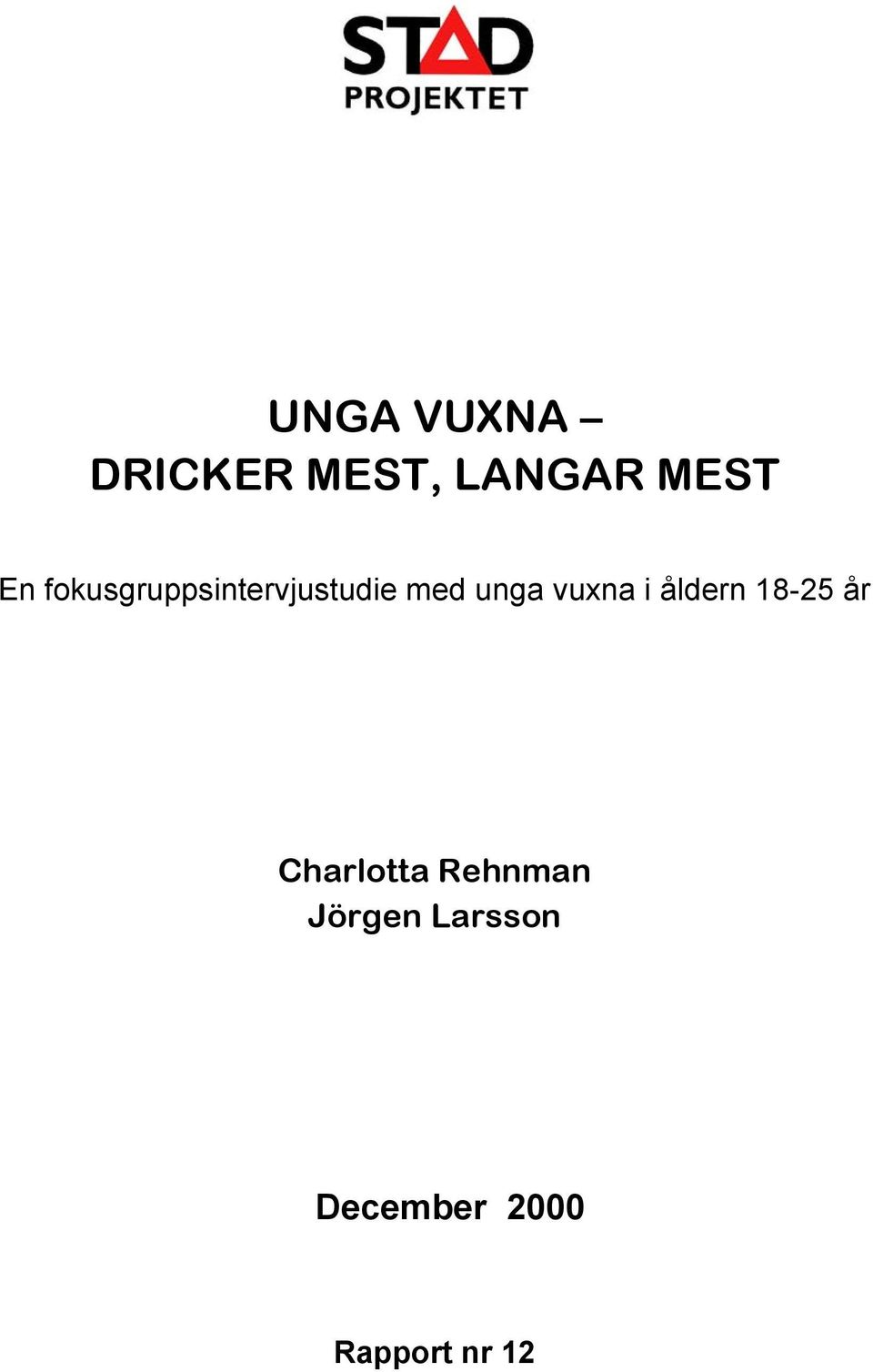 vuxna i åldern 18-25 år Charlotta