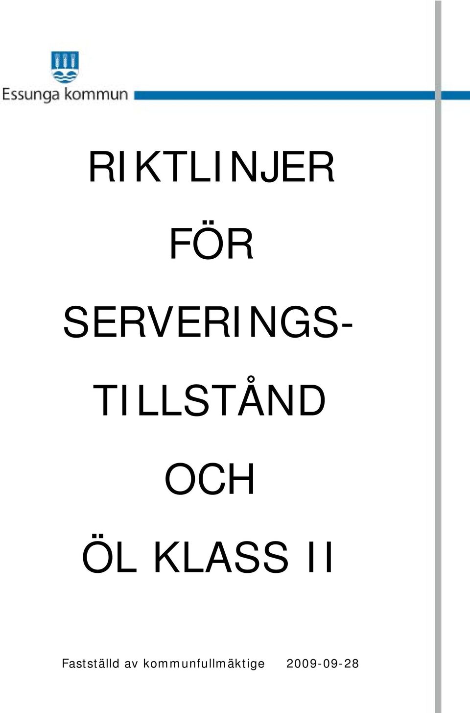 OCH ÖL KLASS II