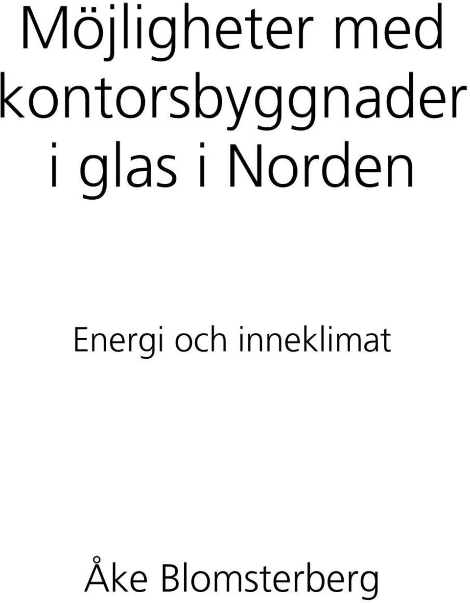 i Norden Energi och