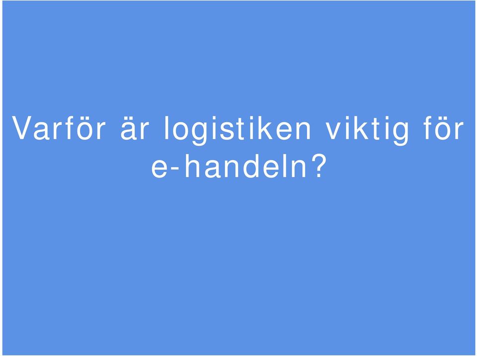 logistiken