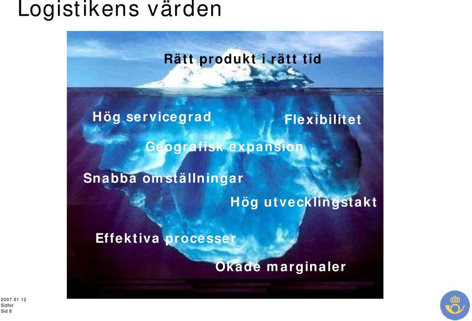 expansion Snabba omställningar Hög