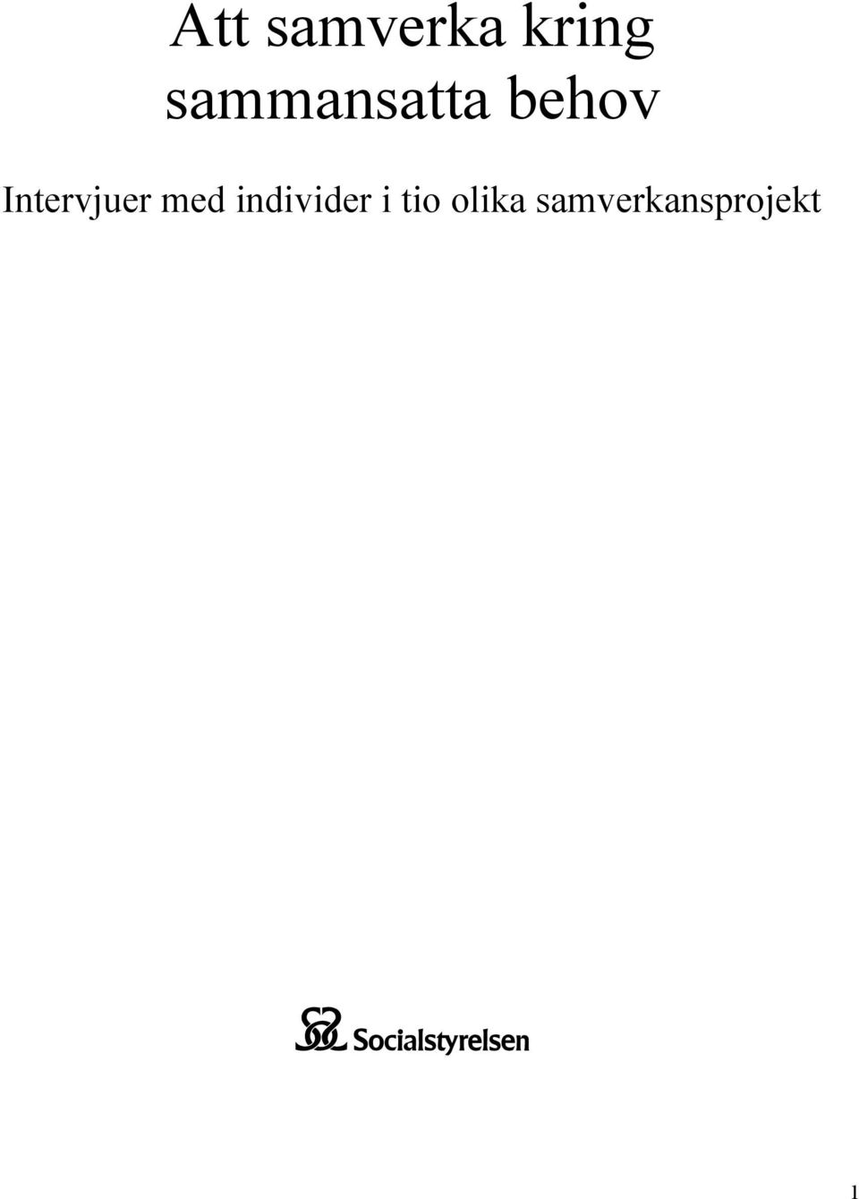 Intervjuer med